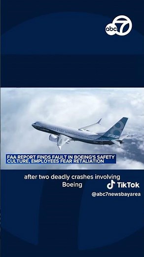 FAA finds Boeing's culture included safety 'gaps,' fear of retaliation
