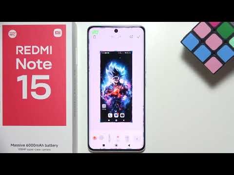 Redmi Note 15: How to Take Gesture Screenshot