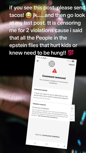 help! im being shadow banned due to two comments I made referring to the people in the #epstein files. my last video had 17 views!!!! lmfao! give the app back to the #chinese!!!!