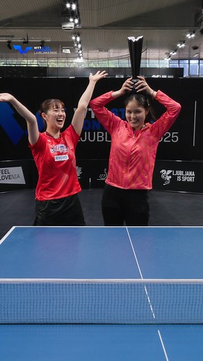 50K views · 378 reactions | Woke up as a the champion of Ljubljana 朗 #WTTLjubljana #TableTennis | World Table Tennis | Facebook