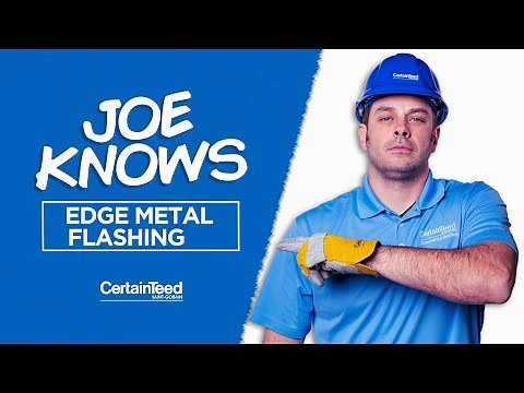 Commercial Roofing Construction Detail CT-01: Edge Metal Flashing