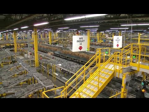 Inside the Amazon Fulfilment Center in St. Peters