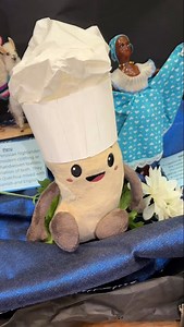 You might have noticed a strange addition to the display in the Headquarters Library's children's area last week. Find Benny the Bean as he travels around the Library District this January. | Alachua County Library District
