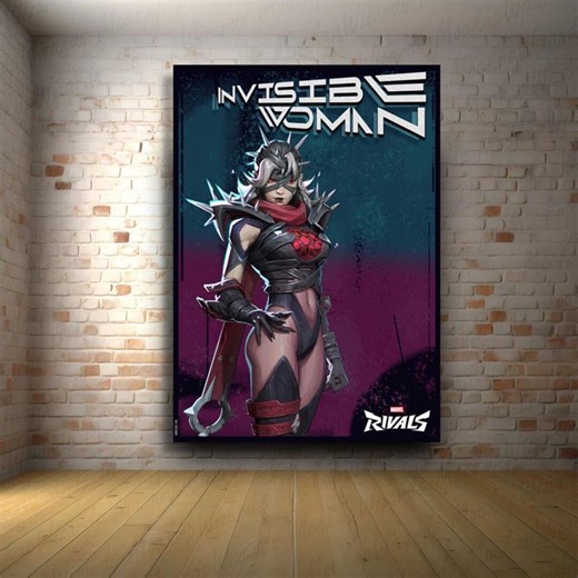 Invisible Woman Poster, Marvel Rivals, A2/A3/A4 Poster Print From the Popular Online Game | SUPERHERO! - Etsy UK