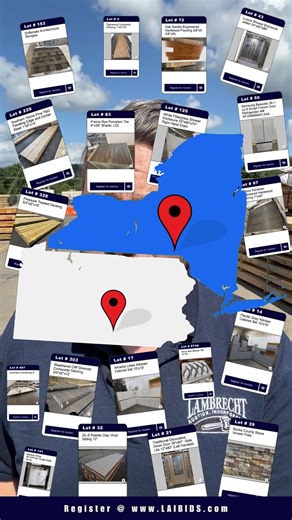 🎉 Exciting News! The Carlisle Building Material Online Auction catalog is now COMPLETE! 🛠️✨ From kitchen cabinets to decking, we have unbeatable deals ready for you. With convenient pick-up locations in Carlisle, PA, and Sidney, NY, getting your materials has never been easier! 📅 The auction begins closing MONDAY NIGHT at 7:00 PM! Finalize your plans and get bidding now! Let’s build together! 🏡💪 #HomeImprovement #DIY #BuildingMaterials #Auction #CarlislePA #RenovationDeals #BidNow #LAIBids 