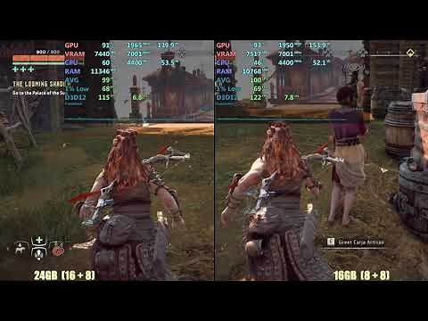 24gb vs 16gb : Mixing RAM capacity (FPS test)