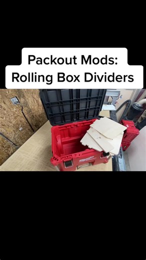 Packout Mods: Rolling Box Dividers for Tool Storage