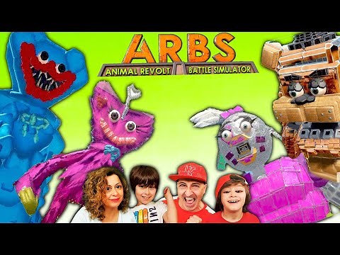 Poppy Playtime vs. FNAF in Animal Revolt Battle Simulator with The Polos