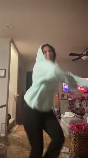 I told her it was a copy me dance