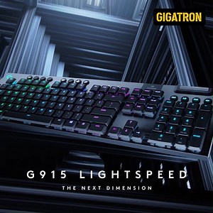 16K views · 81 reactions | Logitech G915 bežična gaming tastatura, pažljivo izrađena od vrhunskih materijala, izuzetno tanka, izdržljiva i prilagodljiva, predstavlja novu generaciju mehaničkih gaming tastatura!⌨ | Gigatron | Facebook