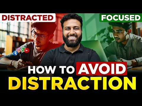 Beat Distractions & Study Effectively✅ How To Stop Being Distracted While Studying? Learn With Sumit