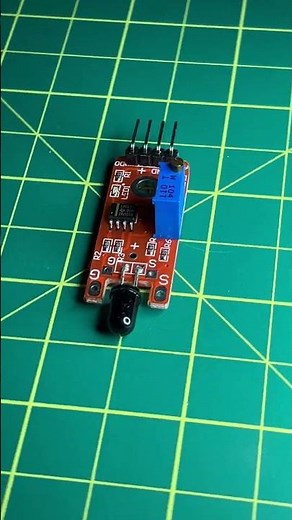 🔥 Flame Sensor Module – Fire Detection Infrared Receiver