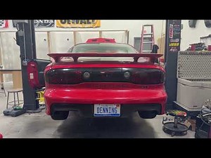 First start - 1994 Pontiac Firebird Trans Am GT - LT1 Fresh Rebuild
