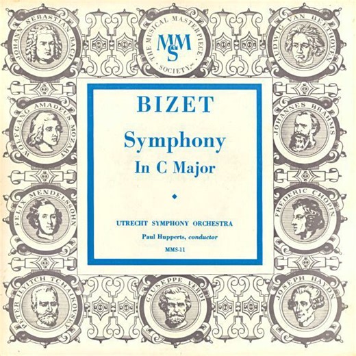 Bizet - Utrecht Symphony Orchestra, Paul Hupperts - Symphony In C Major