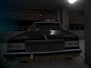 【微沉浸|VRChat】驾驶一辆退役巡逻警车在深夜无人城市中兜风