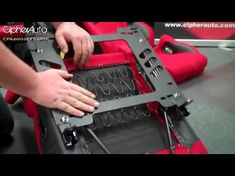 Cipher Auto CPA2000 Series Racing Seats & Brackets Installation Guide (Part 3 of 4)
