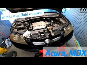 🔧 Intake Manifold Removal – Acura MDX v6
