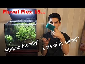 Fluval Flex Update 10 Part 1: Conversion to shrimp tank