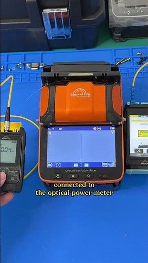 Signal Fire Optical Fiber Fusion Splicer AI-9 Splicing 50K times - splice loss test