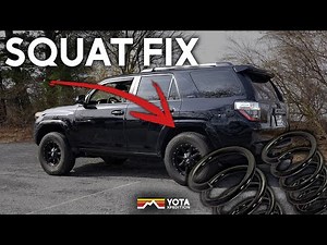 Fix That 4Runner Rear Sag | Rear Spring Installation