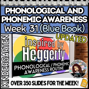 Phonological Awareness Intervention | Lessons | Kindergarten | Heggerty Week 31