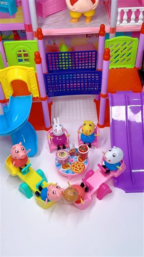 Relaxing Peppa Pig Toy Assembly #peppapig #toys #unboxing #satisfying #shorts #toyhouse