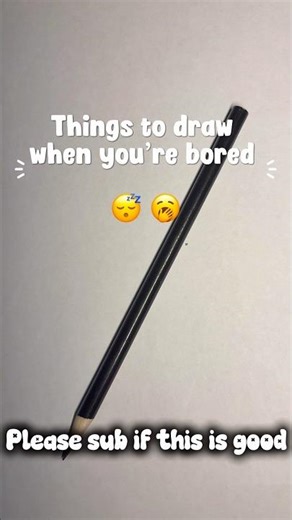 Things to draw when you’re bored #drawingideas ￼