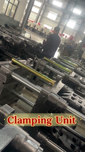 Injection machine clamping unit assembly👏Machine is ready 🫡.#injectionmoldingmachine