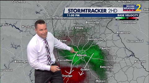 StormTracker 2 HD radar picks up millions of birds migrating across GA