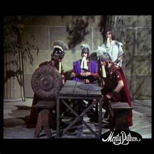 He’s hard to miss.#MontyPython