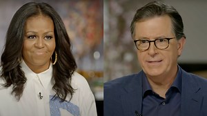 Michelle Obama Opens Up About Dealing With Depression on Colbert: ‘Nobody Rides Life on a H ...