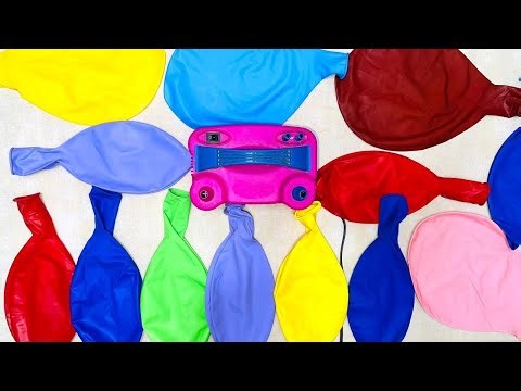 Satisfying ASMR HUGE Colorful Balloons Blow & POP Completion 🎈💥