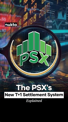 A New Era in Pakistan’s Capital Market! Starting February 9th, 2026, the PSX is moving from a T 2 to a T 1 settlement cycle. - What does this change really mean for investors? - How will it impact the way you receive your funds and securities? - Will this reduce market risk and volatility? - Why is this move considered a global-standard upgrade? - How will this affect your portfolio and trading strategy? Watch the full breakdown in the video. A special report on T 1 settlement, by Nukta! | Pakis