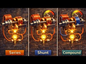 Types of DC Generator Explained | Series, Shunt, Compound | Mahasri4ElectricZone