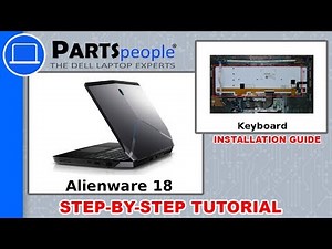 Dell Alienware 18 (P19E001) Keyboard How-To Video Tutorial
