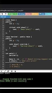 Biggest OOP Mistake in C++ – Object Slicing