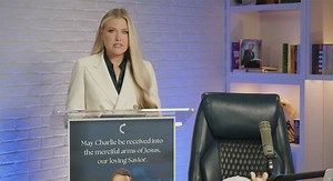 Charlie Kirk's Wife Erika Makes First Public Speech Since His Death - Watch the Full Video - Just Jared - Celebrity News and Gossip | Entertainment