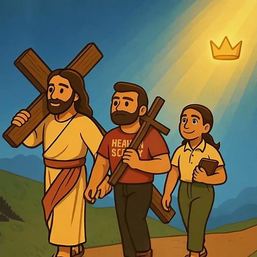 You can’t have the crown without the cross