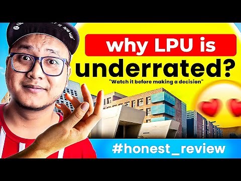 LPU Reality in 2025! 😍 Underrated Gem? Placements, Fees & My Honest Review