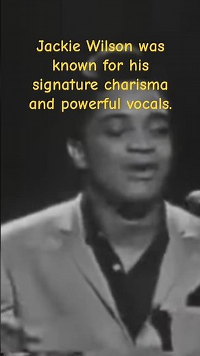 Jackie Wilson Swag: Baby Workout Live 1965 🎤🔥 #soulmusic #jackiewilson #viralshorts #livemusic