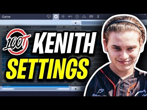 100T Kenith Fortnite Settings and Keybinds (Pro Fortnite Player)