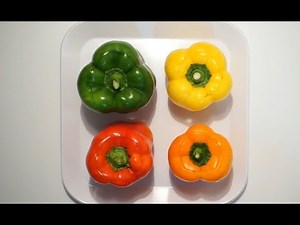 LA FAÇON LA PLUS PRATQUE DE PRÉPARER UN POIVRON