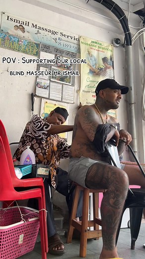 Supporting Local Blind Masseur in Singapore | Massage Service