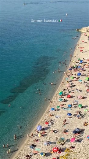 57 reactions · 16 shares | Summer essentials, Italian edition ☀️ Tropea gave crystal water, lazy beach days, and pure peace  Swipe for inspo / Save for your next summer escape 林 @travelogueish & @tropeavogliadimare #italy #italia #summer #beach #italianbeach #tropea #tropeabeach #tanlinesandgoodtimes #bikini #fblifestyle | Tropea Voglia di Mare | Facebook