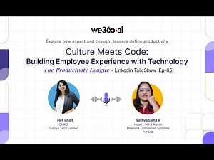 Culture Meets Code: Building Employee Experience with Technology | The Productivity League