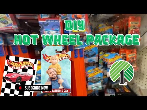 I Spent 10 minutes Creating a Custom Hot Wheels Package and It's ADORABLE!
