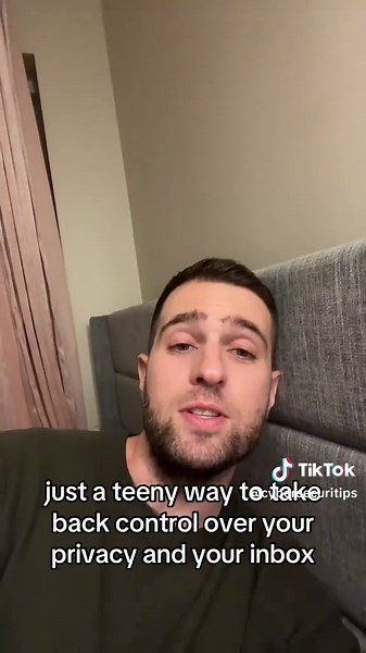 Protect your inbox and privacy with this easy email hack 👀 🤓#privacyhacks #cybersecurity #apple #onlineprivacy #fyp