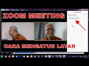 HOW TO ADJUST THE SCREEN LAY OUT IN ZOOM ON PC