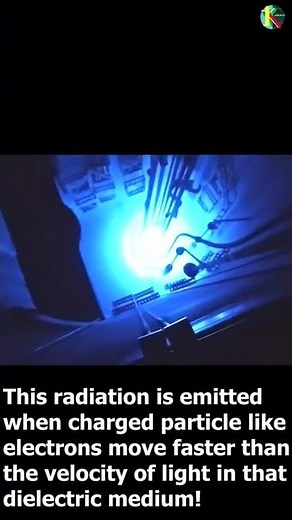 Nuclear reactor startup and Cherenkov radiation (with sound)