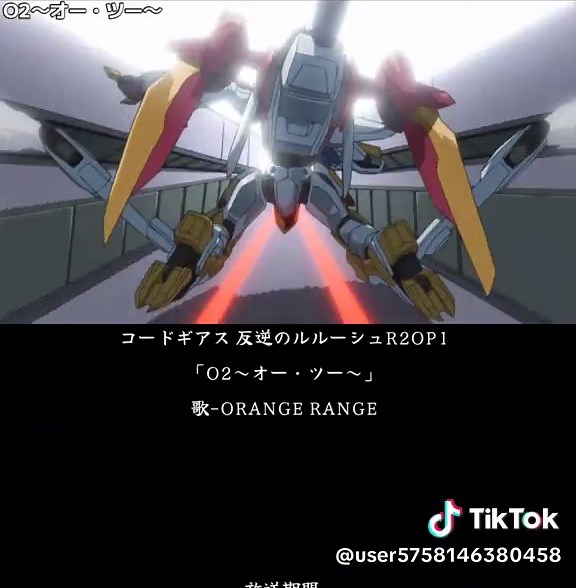 コードギアス 反逆のルルーシュR2第2期OP1「O2～オー・ツー～」歌-ORANGE RANGE#神曲 #アニソン #animeopenings